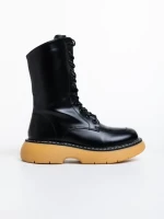 Дамски чизми черни от еко кожа Ailsa