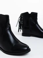 Дамски боти черни от еко кожа Charo