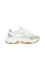 Дамски спортни обувки  бели  от текстилен материал  Rama