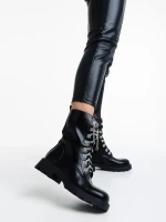 Дамски боти черни от еко кожа Kaoru