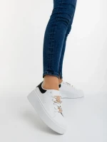 Дамски спортни обувки черни от екологична кожа Lorimar