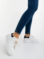 Дамски спортни обувки черни от екологична кожа Lorimar