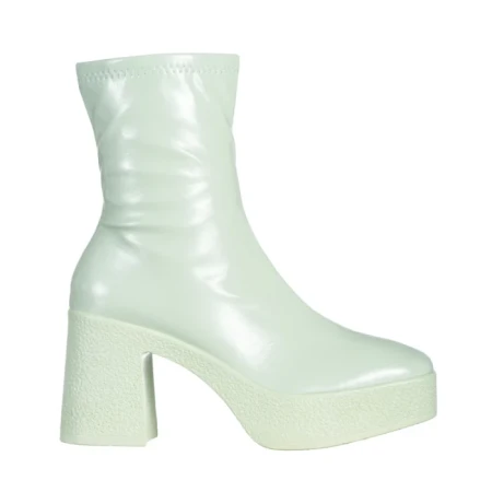 Дамски чизми  зелени  от еко кожа  lacuita Libbie