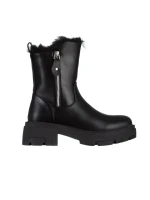 Дамски боти  черни  от еко кожа  Pallie