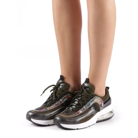 Дамски спортни обувки  Nikol зелени