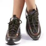 Дамски спортни обувки  Nikol зелени