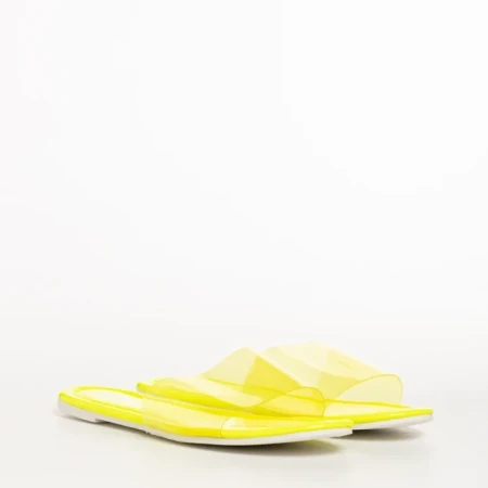 Дамски чехли  Myrna жълти