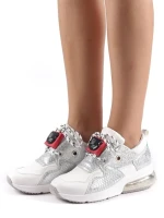 Дамски спортни обувки  Viorelia бели