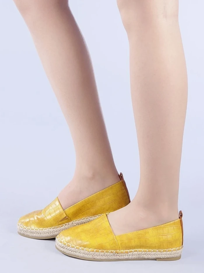 Дамски еспадрили Ioana жълти
