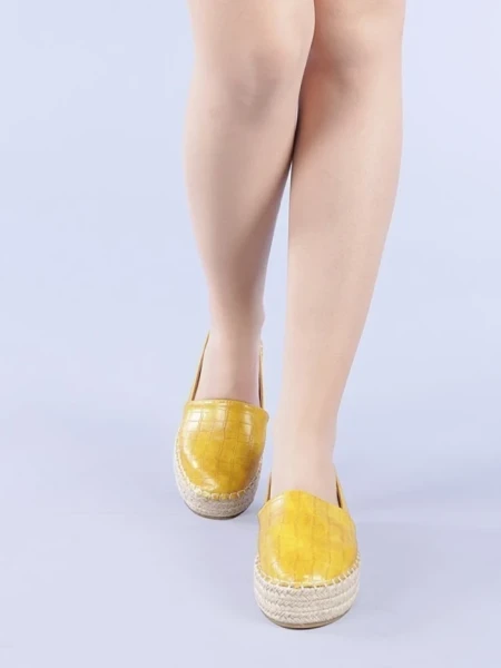 Дамски еспадрили Madalina жълти