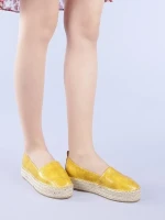 Дамски еспадрили Madalina жълти