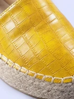 Дамски еспадрили Madalina жълти