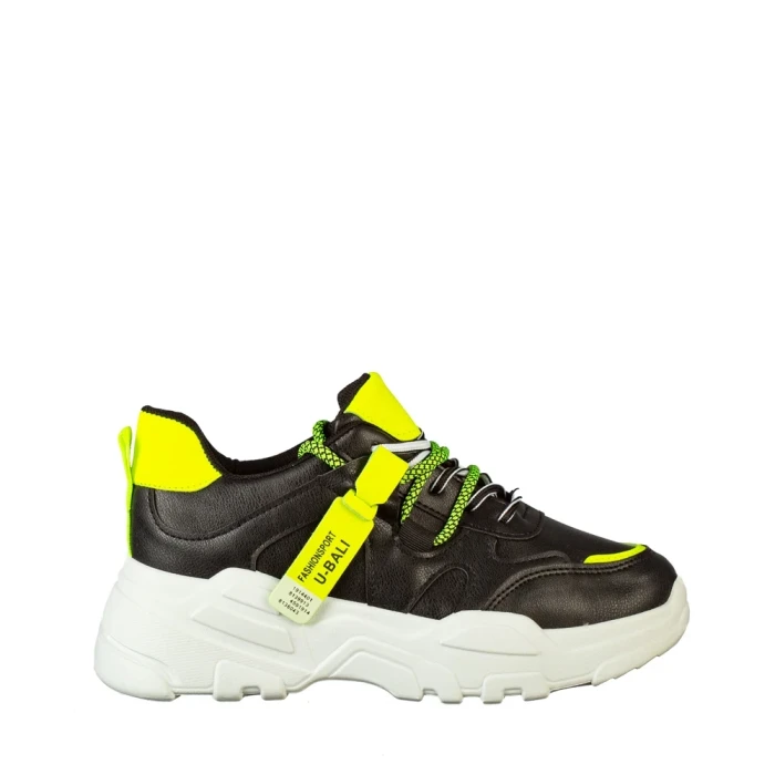 Дамски спортни обувки Pemota зелени