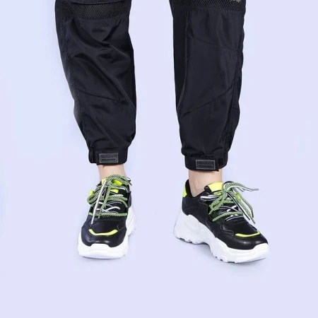 Дамски спортни обувки Pemota зелени