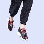 Дамски спортни обувки Pemota червени