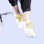 Дамски спортни обувки Pemota жълти