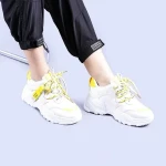 Дамски спортни обувки Pemota жълти