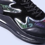 Дамски спортни обувки Sorina черни със сребристо