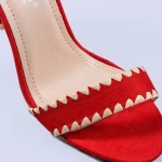 Дамски сандали Usaghi червени