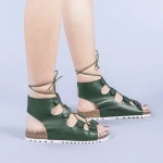 Дамски сандали Cybele зелени