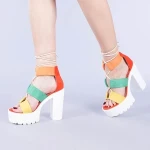 Дамски сандали Yasmine червени