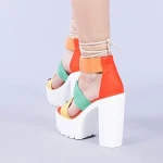 Дамски сандали Yasmine червени