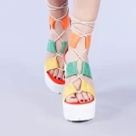 Дамски сандали Yasmine червени