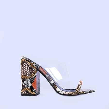 Дамски чехли Margareta кафяви