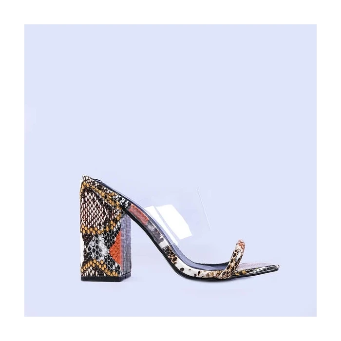 Дамски чехли Margareta кафяви