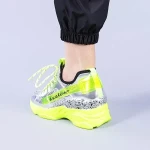 Дамски спортни обувки Abigail жълти