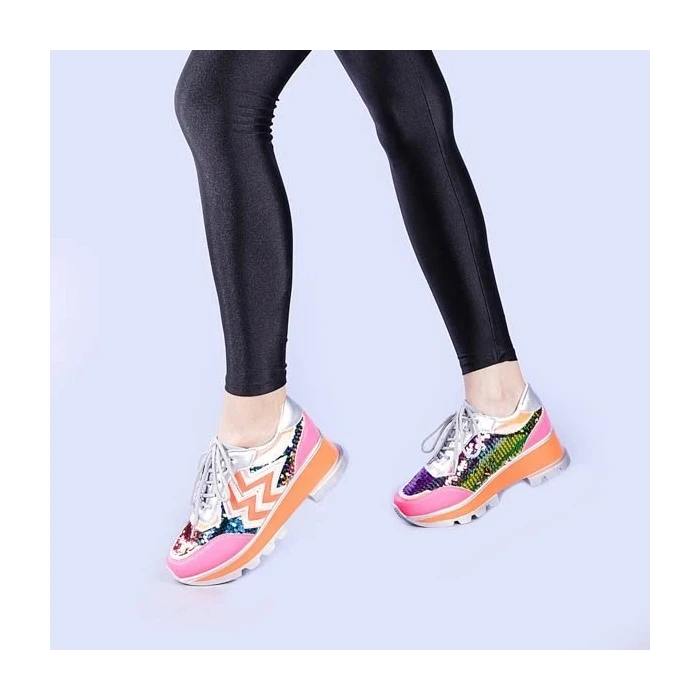 Дамски спортни обувки Tereza цикламени