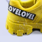 Дамски спортни обувки Magdalen жълти