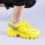 Дамски спортни обувки Magdalen жълти