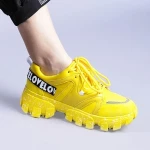 Дамски спортни обувки Magdalen жълти