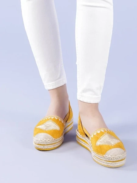 Дамски еспадрили Mirabela жълти