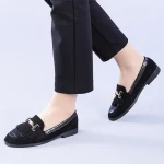 Дамски мокасини Otilia черни