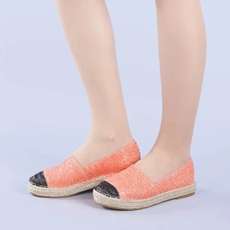 Дамски еспадрили Cristiana оранжеви