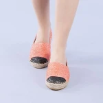 Дамски еспадрили Cristiana оранжеви