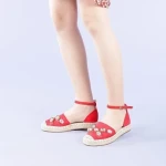 Дамски еспадрили Raluca червени