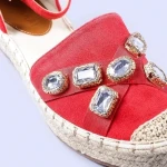 Дамски еспадрили Raluca червени