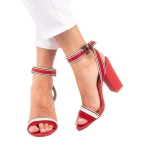 Дамски сандали Faith червени