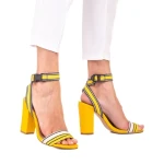 Дамски сандали Faith жълти