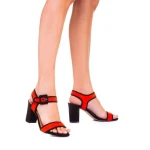 Дамски сандали Felicia червени