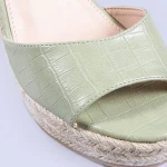 Дамски сандали Alina зелени