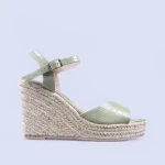 Дамски сандали Alina зелени