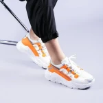 Дамски спортни обувки Leila оранжеви