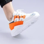 Дамски спортни обувки Leila оранжеви