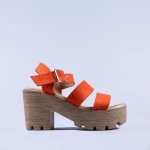 Дамски сандали Nicola оранжеви