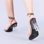 Дамски сандали Varsha черни