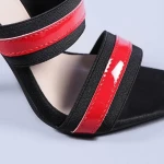 Дамски сандали Jamila червени